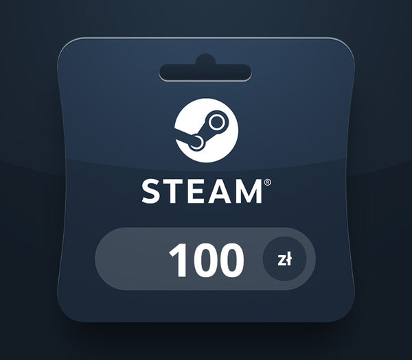 Steam Wallet PLN 100 Gift Card PL