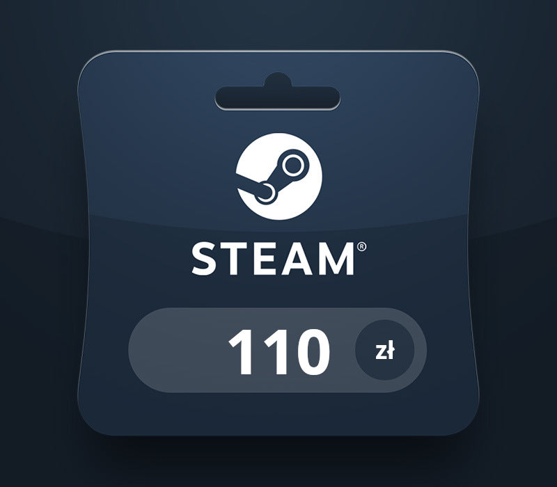 Steam Wallet PLN 110 Gift Card