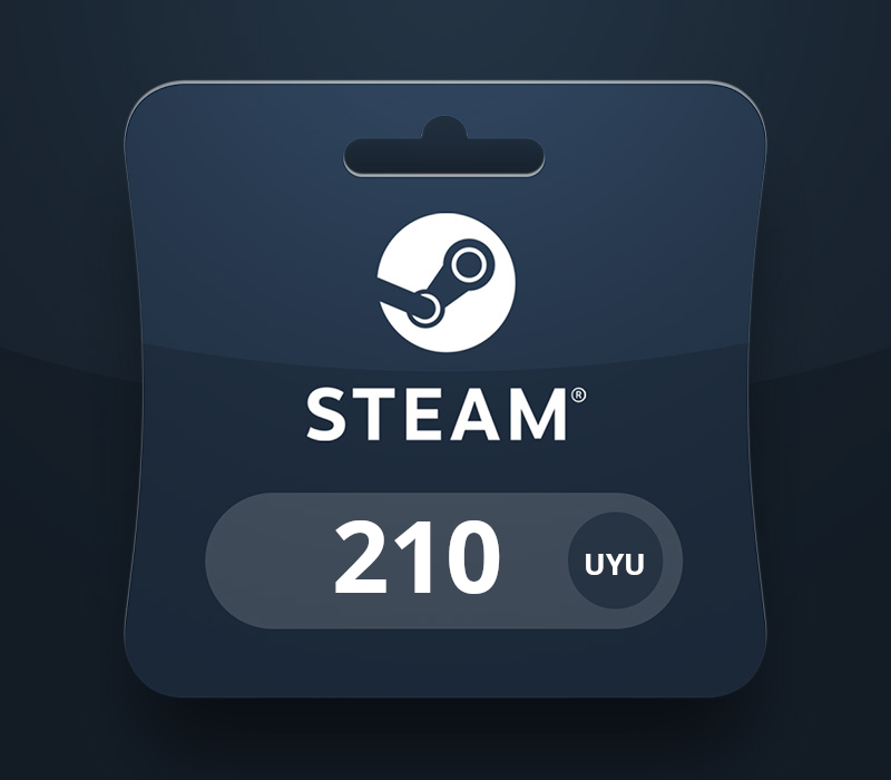 Steam Wallet UYU 210 Gift Card UY