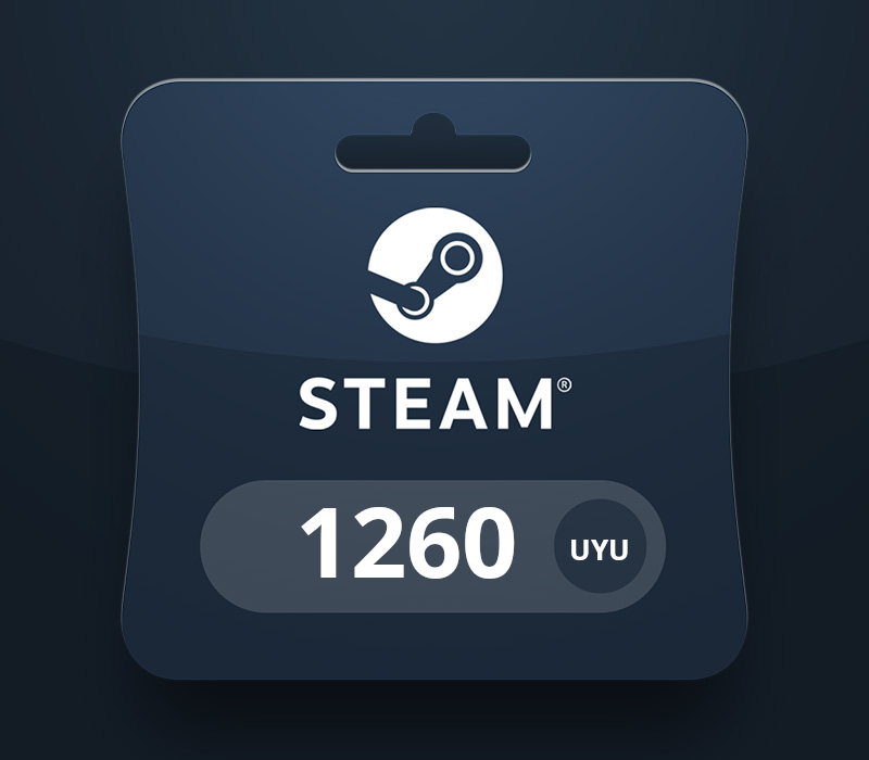 Steam Wallet UYU 1260 Gift Card