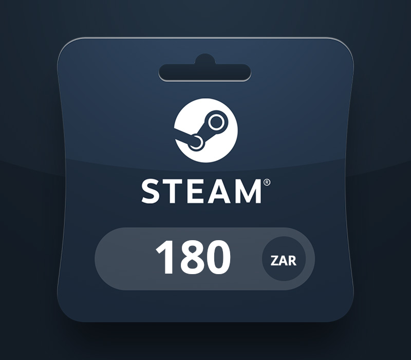 Steam Wallet ZAR 180 Gift Card ZA