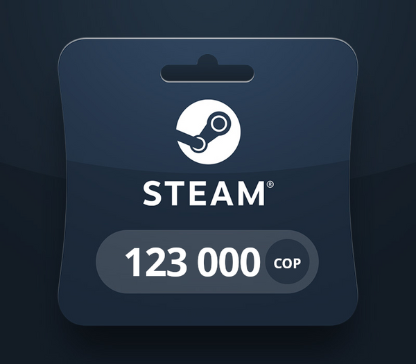 Steam Wallet COP 123000 Gift Card CO