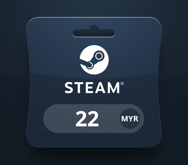 Steam Wallet MYR 22 Gift Card