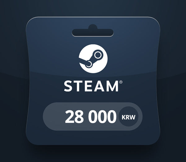 Steam Wallet KRW 28000 Gift Card KR