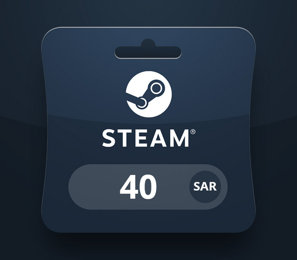 Steam Wallet SAR 40 Gift Card SA