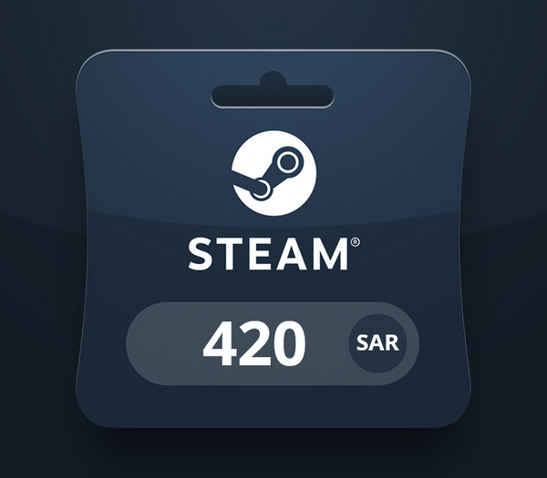 Steam Wallet SAR 420 Gift Card SA