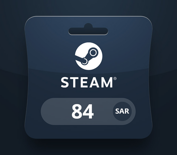 Steam Wallet SAR 84 Gift Card SA