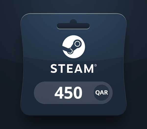 Steam Wallet QAR 450 Gift Card