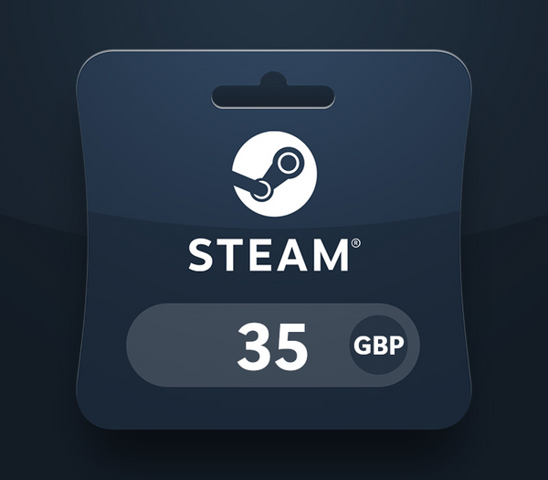 Steam Wallet GBP 35 Gift Card