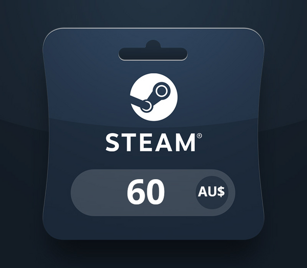 Steam Wallet AUD 60 Gift Card
