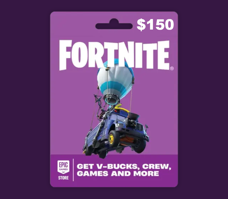 Fortnite USD 150 PC Epic Games Gift Card