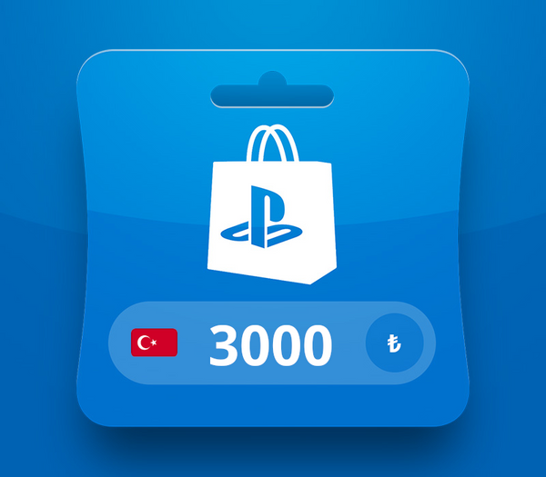 PlayStation Network TRY 3000 Card TR