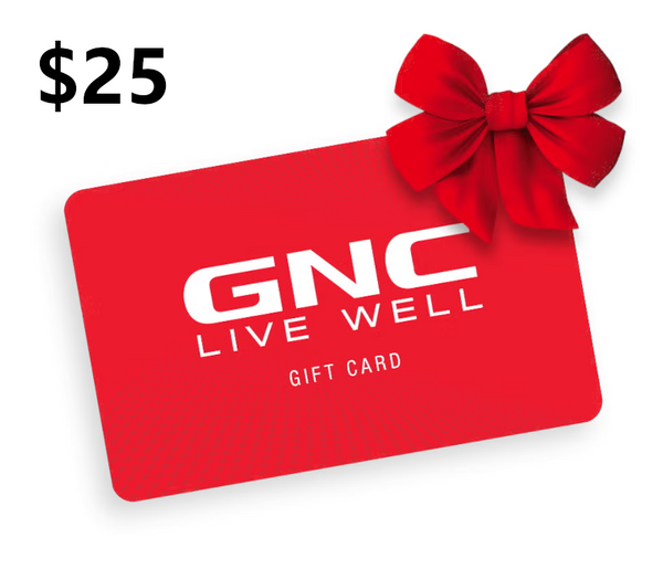 GNC USD 25 Gift Card