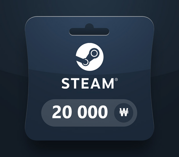 Steam Wallet KRW 20000 Gift Card KR