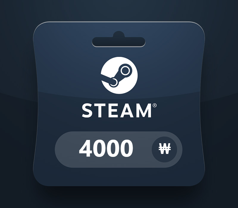 Steam Wallet KRW 4000 Gift Card KR