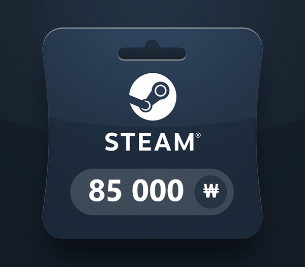 Steam Wallet KRW 85000 Gift Card KR