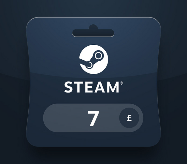 Steam Wallet GBP 7 Gift Card