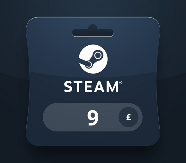 Steam Wallet GBP 9 Gift Card