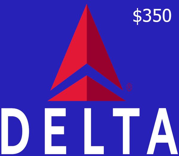 Delta Air Lines USD 350 Gift Card