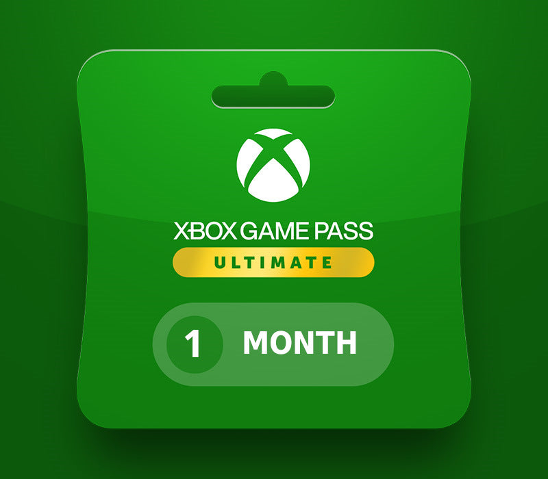 Xbox Game Pass Ultimate - 1 Month Subscription Card MX (NON-STACKABLE)