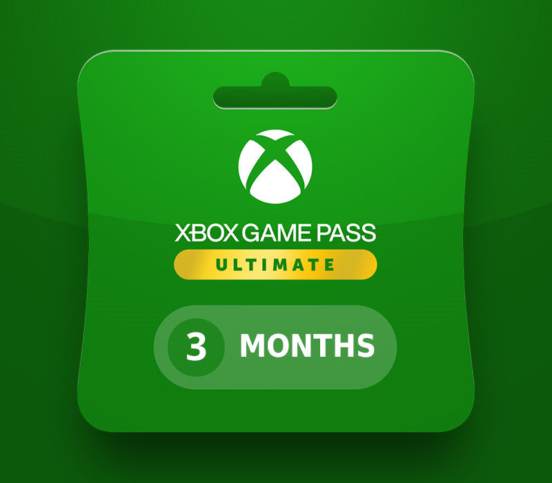 Xbox Game Pass Ultimate - 3 Month Subscription Card HK