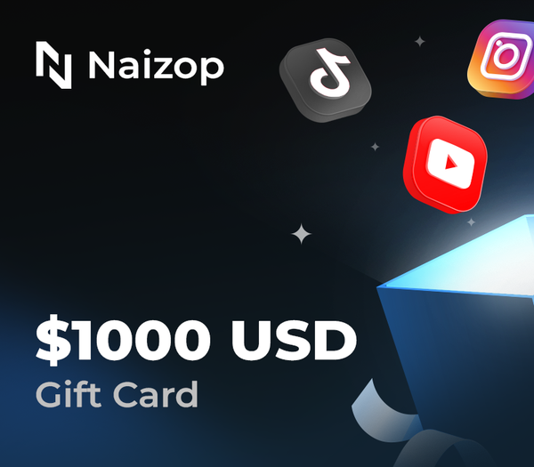 Naizop 1000 USD Gift Card