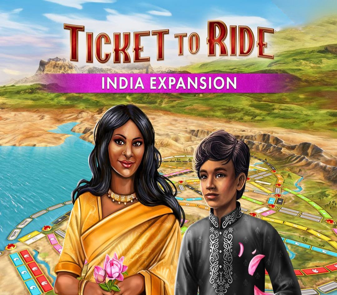 Ticket to Ride - India Expansion DLC