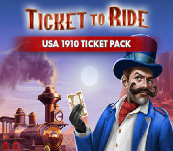 Ticket to Ride - USA 1910 Ticket Pack DLC