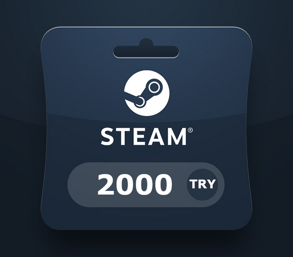 Steam Wallet TRY 2000 Gift Card TR