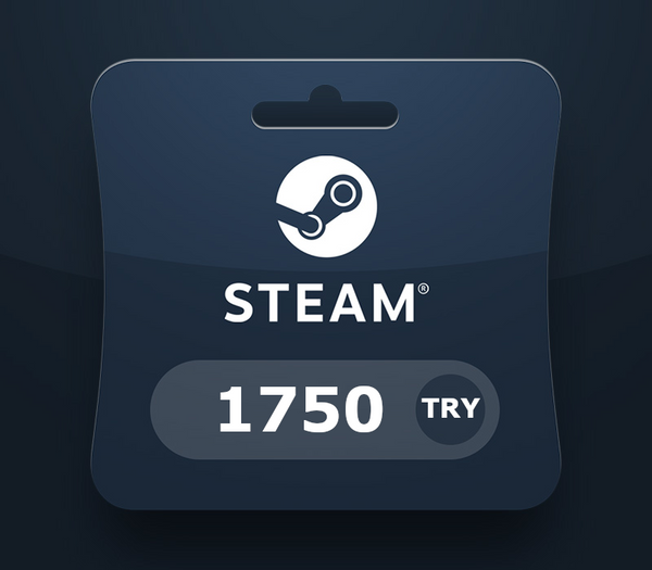 Steam Wallet TRY 1750 Gift Card TR
