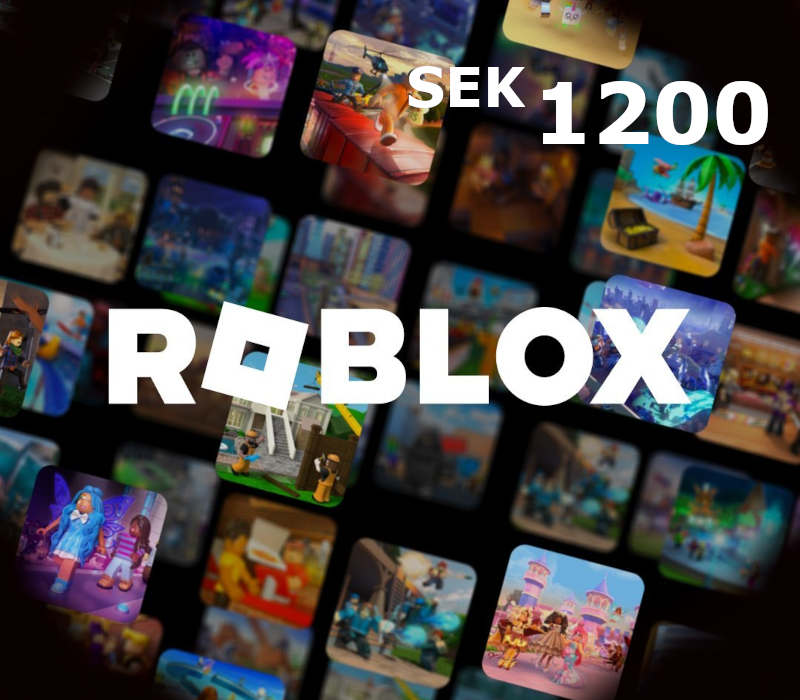 Roblox Game eCard SEK 1200 SE
