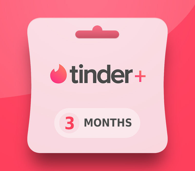 Tinder Plus - 3-Month Subscription Key UZ