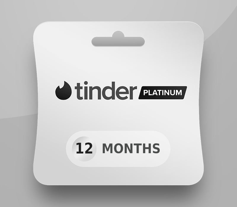 Tinder Platinum - 12 Month Subscription Key HU