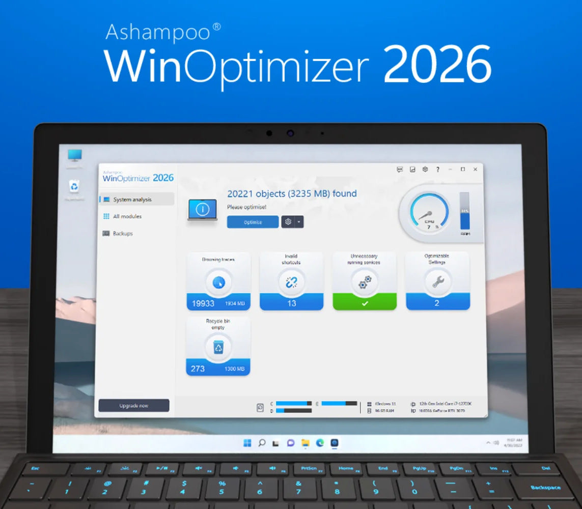 Ashampoo WinOptimizer 2026