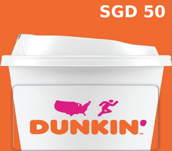 Dunkin Donuts SGD 50 Gift Card SG