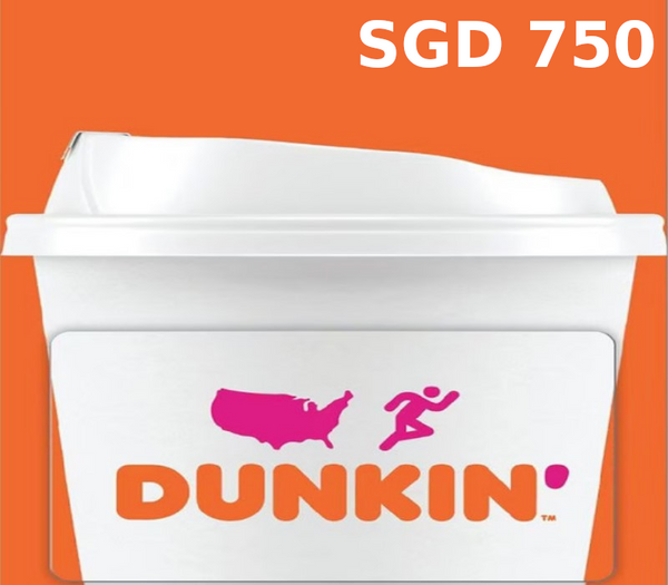 Dunkin Donuts SGD 750 Gift Card SG