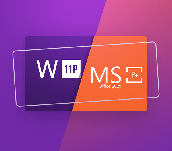 MS Office 2021 Professional Plus Retail & Windows 11 Professional Retail Bundle