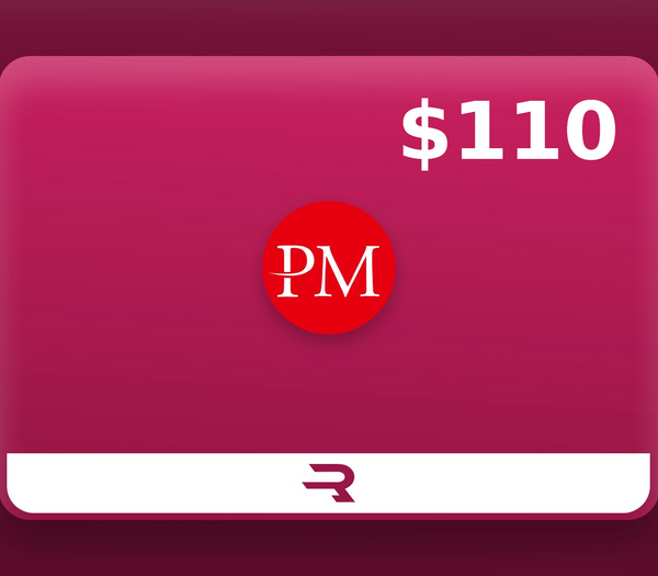 Rewarble Perfect Money USD 110 Gift Card
