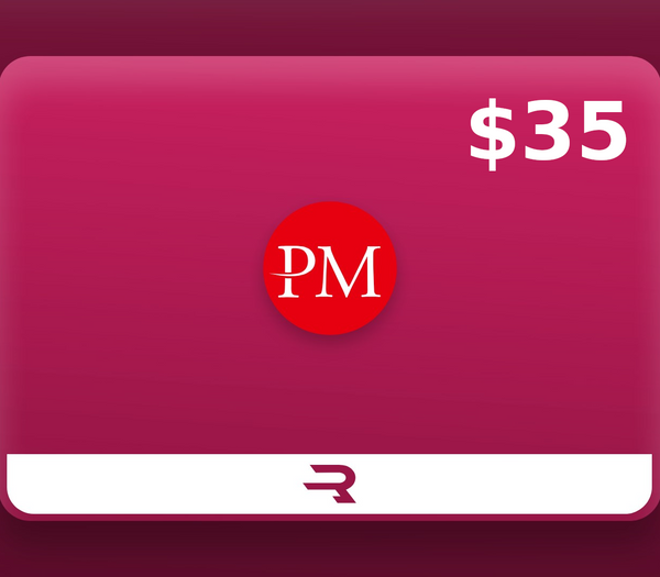 Rewarble Perfect Money USD 35 Gift Card