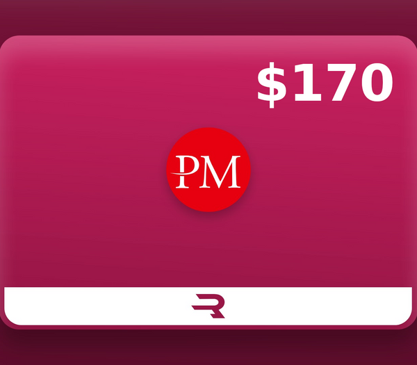 Rewarble Perfect Money USD 170 Gift Card