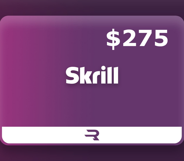 Rewarble Skrill USD 275 Gift Card