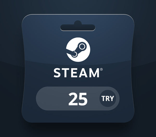 Steam Wallet TRY 25 Gift Card TR