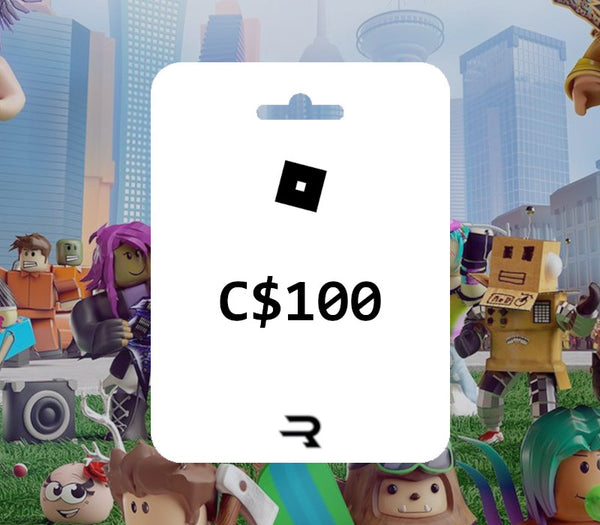 Rewarble Roblox CAD 100 Gift Card CA