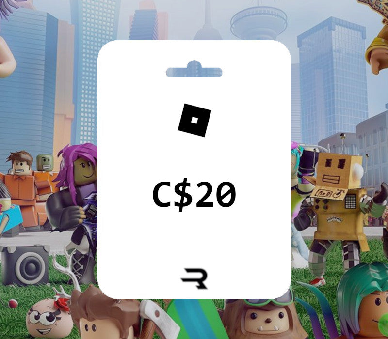Rewarble Roblox CAD 20 Gift Card CA