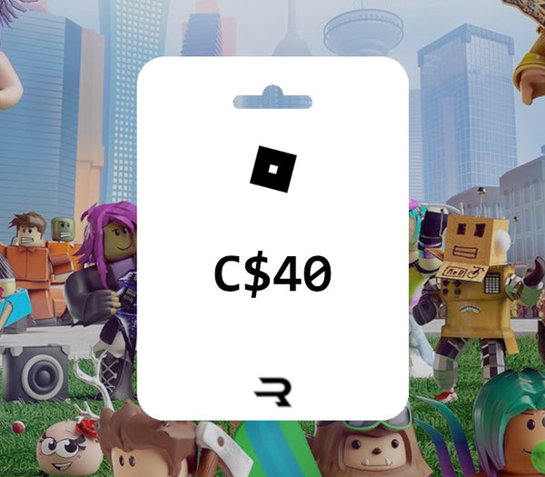Rewarble Roblox CAD 40 Gift Card CA