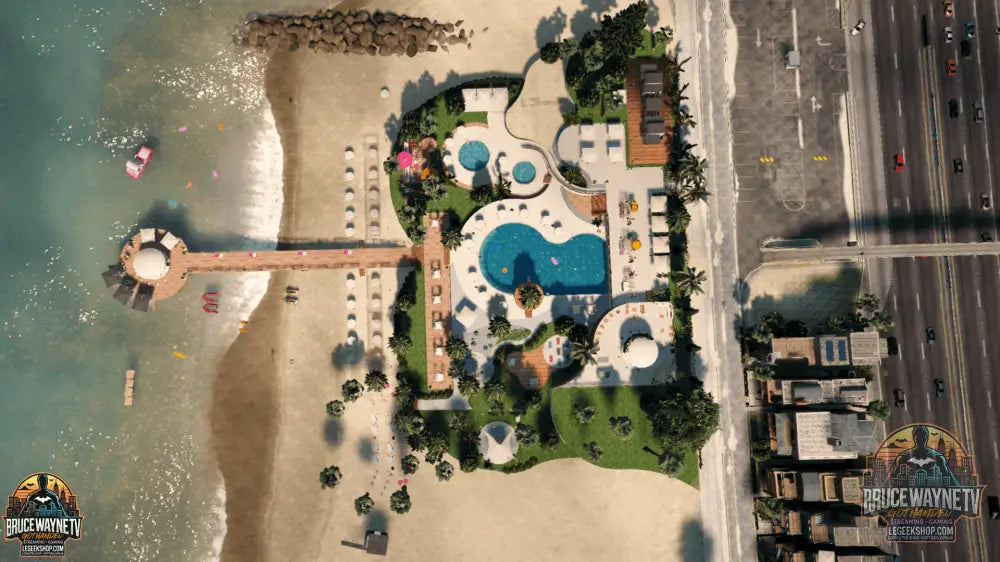 🏝️ Paradise Beach Club I FiveM MLO – Votre oasis de luxe à Pacific Bluffs - Legeekshop
