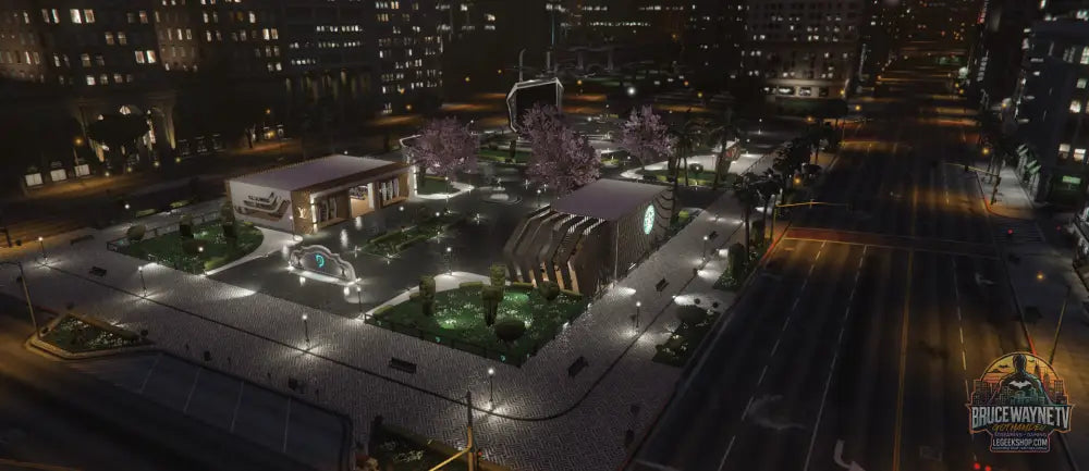 🏙️ MLO Mapping Place des Cubes FiveM - Boutique, Tattoo, Café | FiveM RP 🎮 - Legeekshop