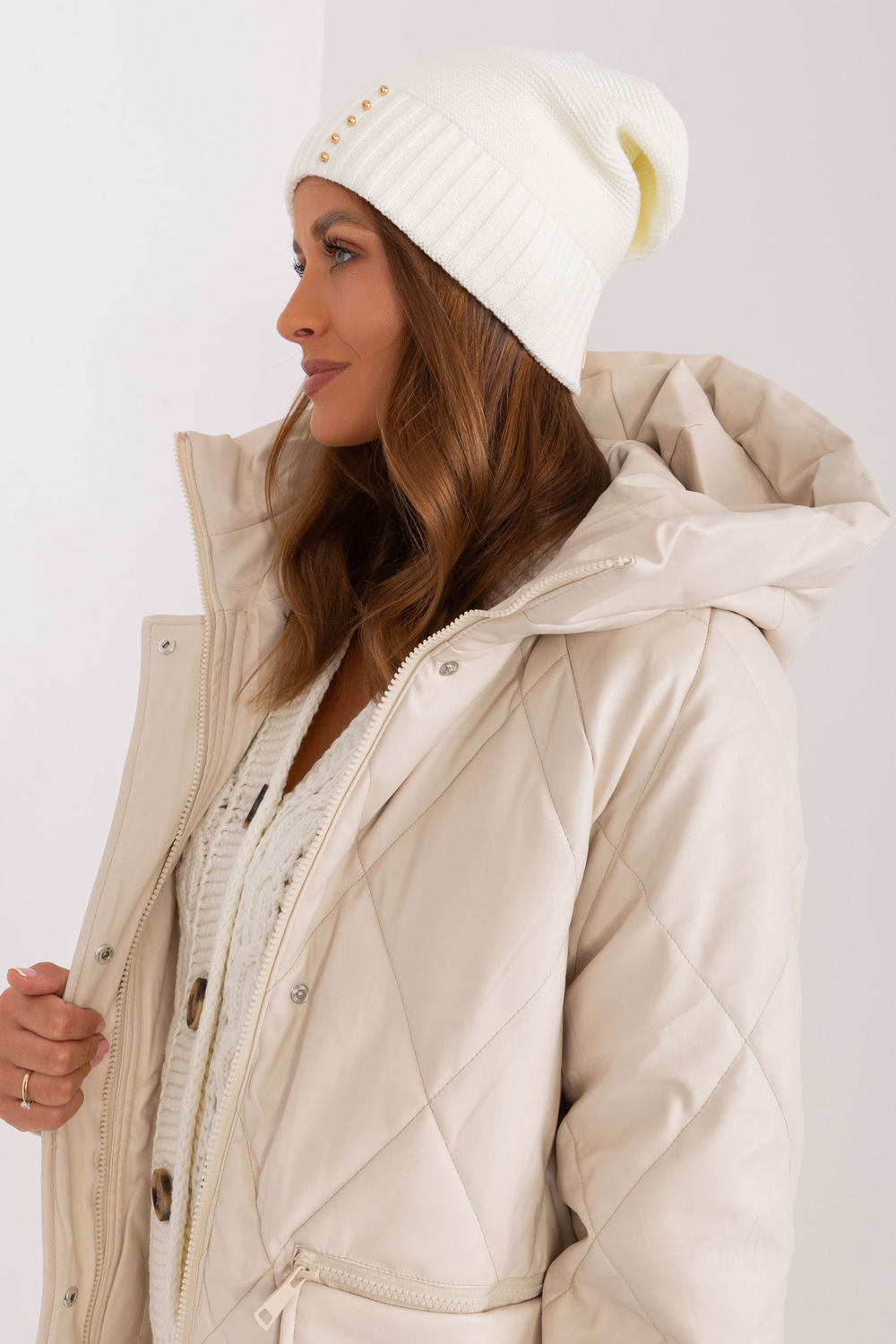 Bonnet femme Rue Paris — beige