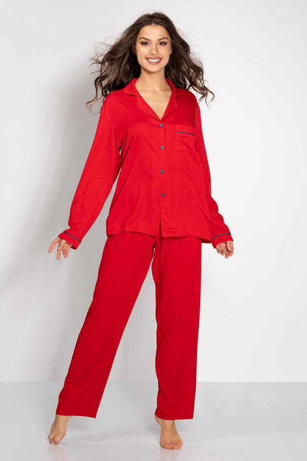 Pyjama femme Momenti Per Me — rouge