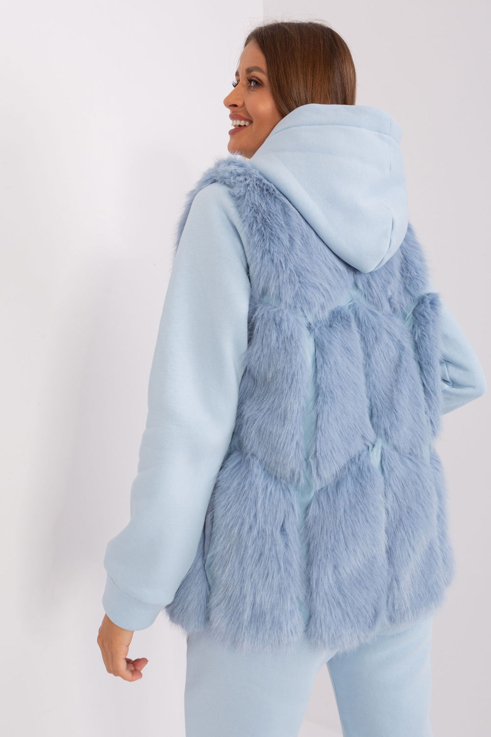 Gilet femme AT — bleu